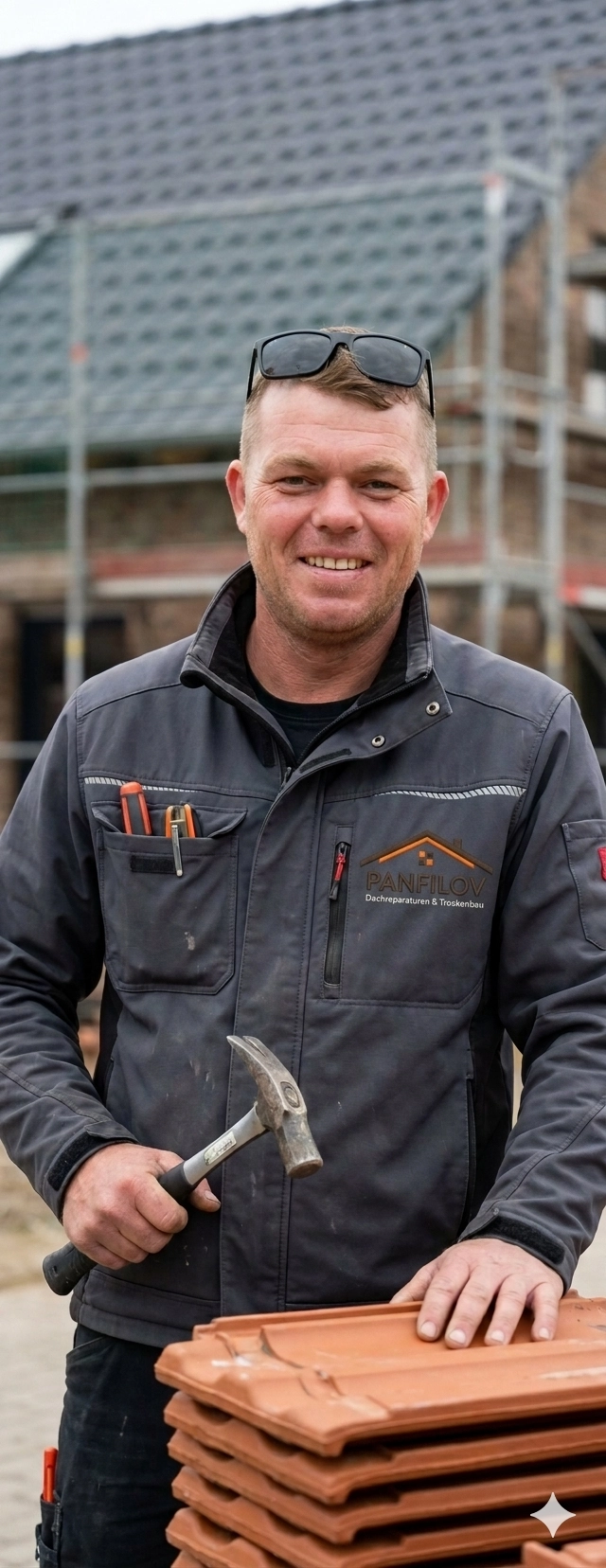 Iwan Panfilov bei der Arbeit