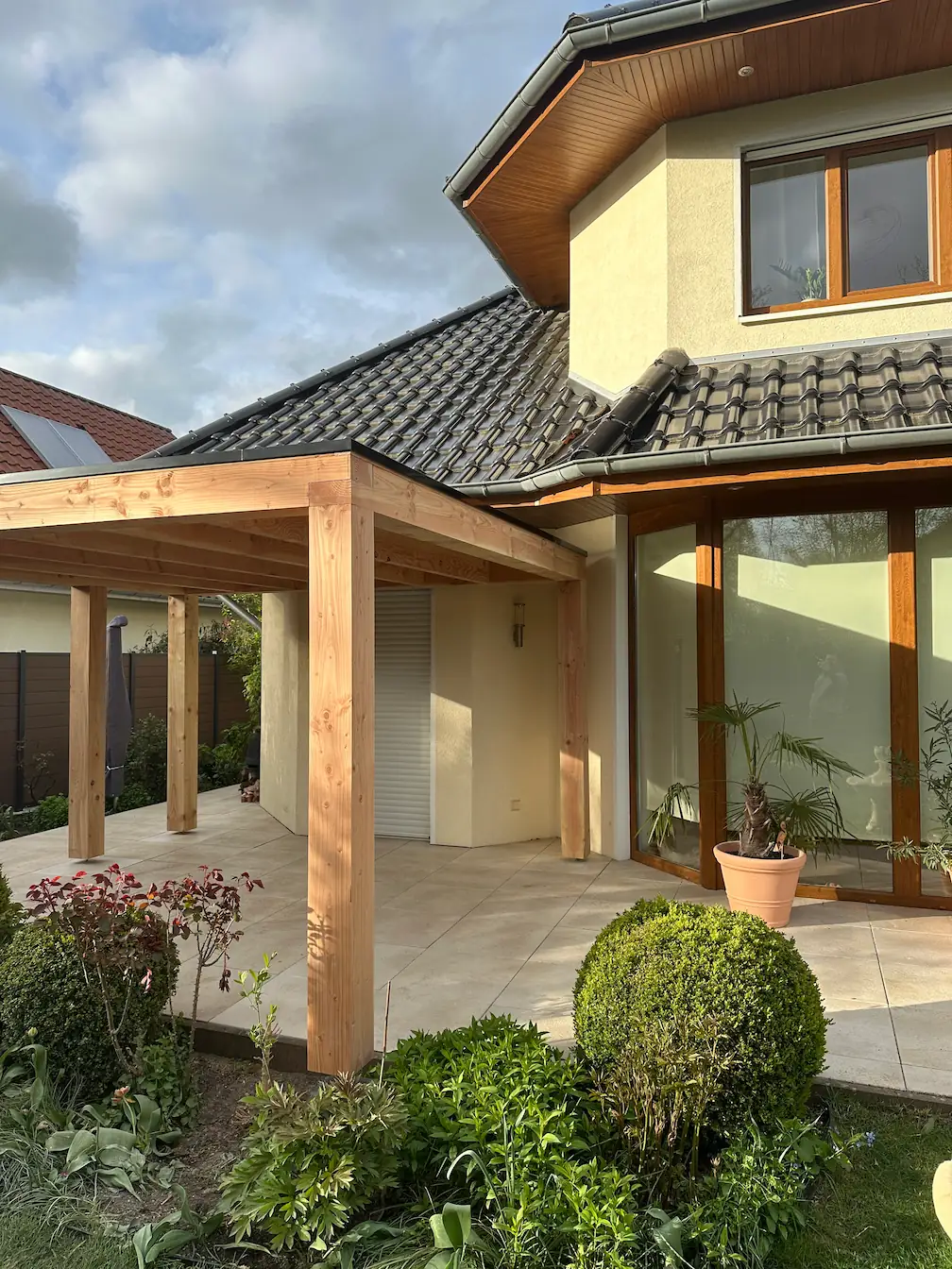 Terrassenüberdachung – Arbeitsbild 2
