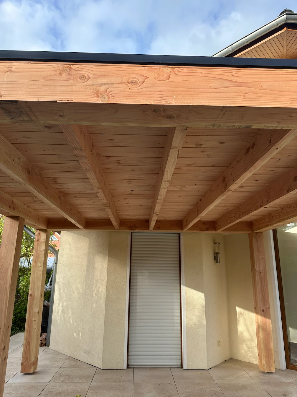 Terrassenüberdachung – Arbeitsbild 3